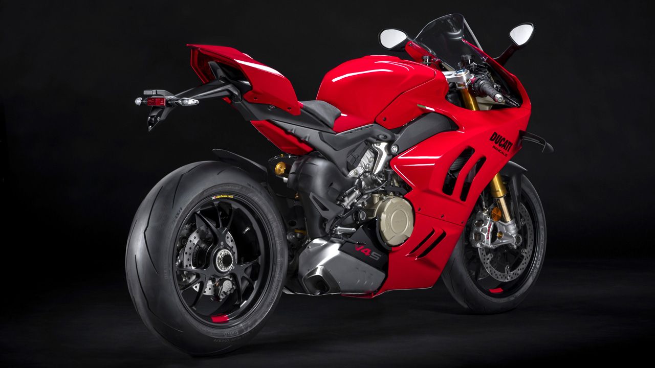 2022 Ducati Panigale V4 S Rear Quarter Static