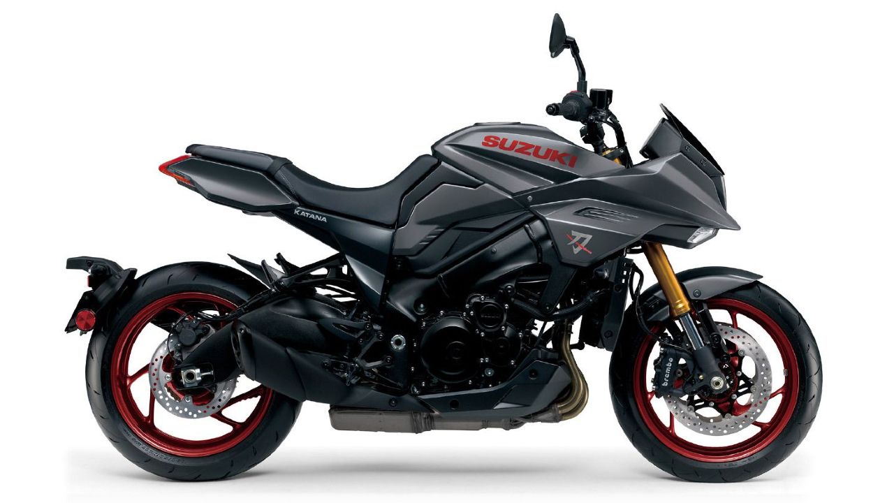 2022 Suzuki Katana Side Profile Static