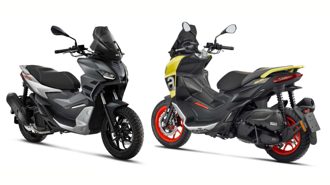 Aprilia SR GT 125 And 200 Three Quarter Static