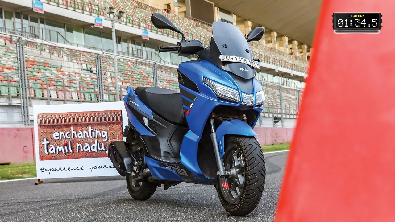 Aprilia SXR160 Track Test Aprilia SXR160 Track Test