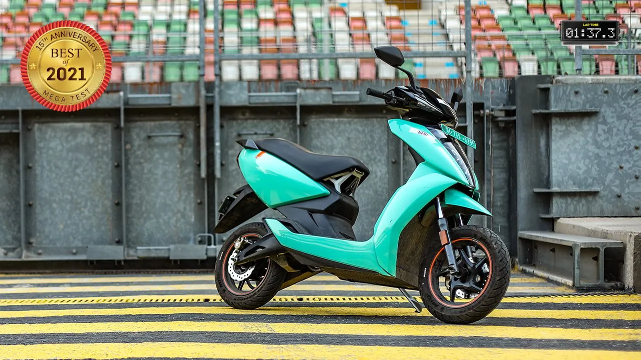 Ather 450X Track Test