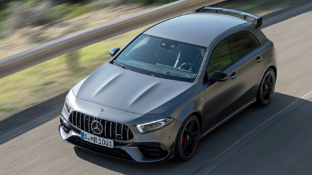 Mercedes AMG A 45 S Front Three Quarter Static