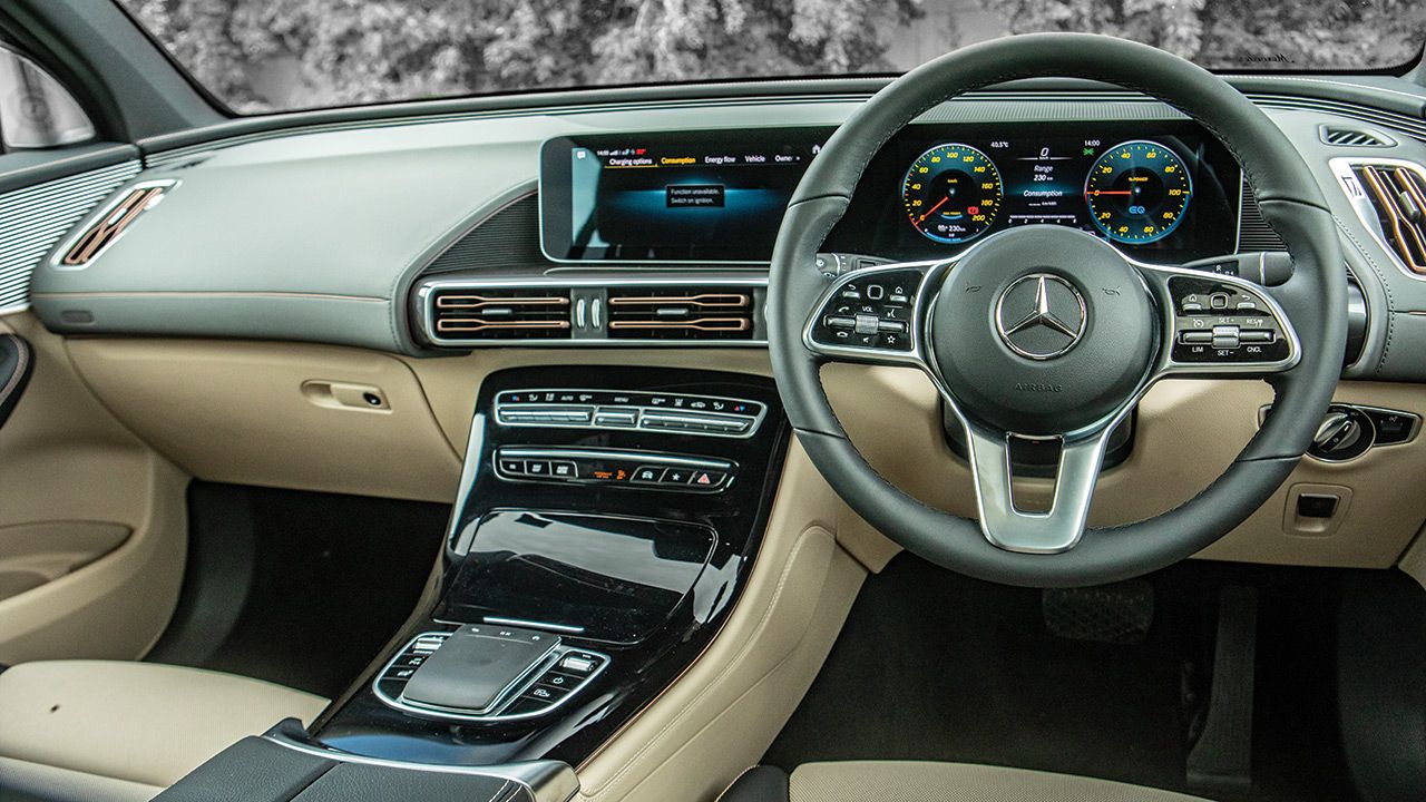 Mercedes Benz EQC Interior jpg