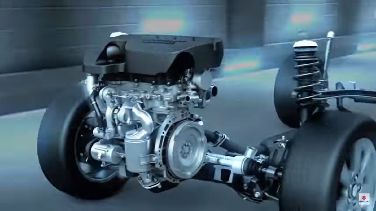 Suzuki 1 4 Litre Booster Jet Engine Animation