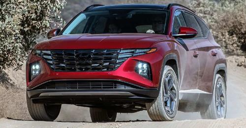 Hyundai Tucson Front Three Quarter Motion