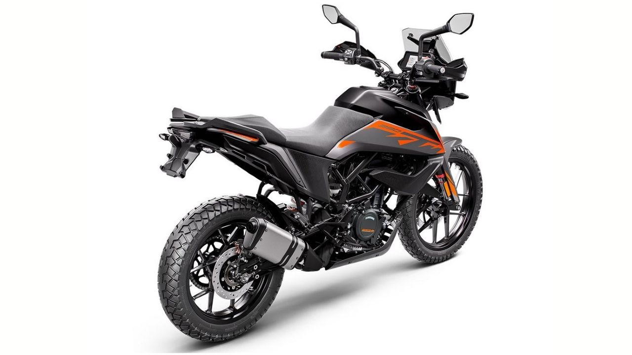 2022 KTM 390 Adventure Rear Three Quarter Static