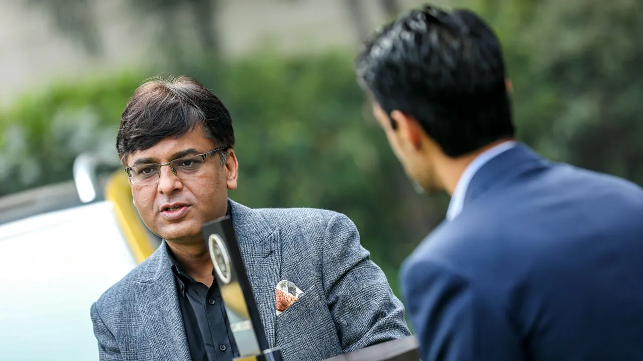 Ashish Gupta VW India Best Of 2021 Interview Candid Shot