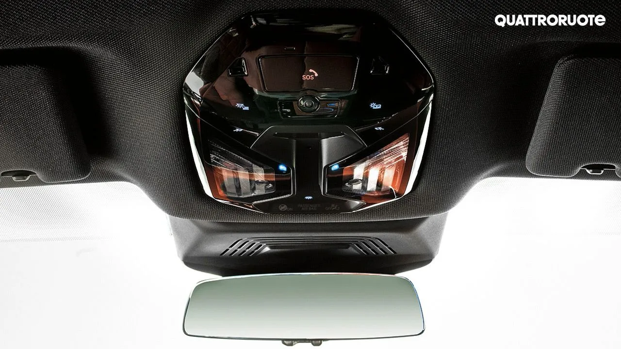 BMW IX Quattroruote Overhead Cabin Console
