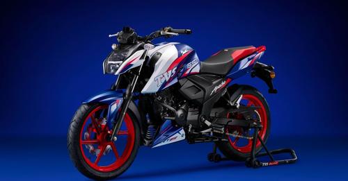 TVS Apache RTR 165 Race Performance Front Three Quarter Static 2 