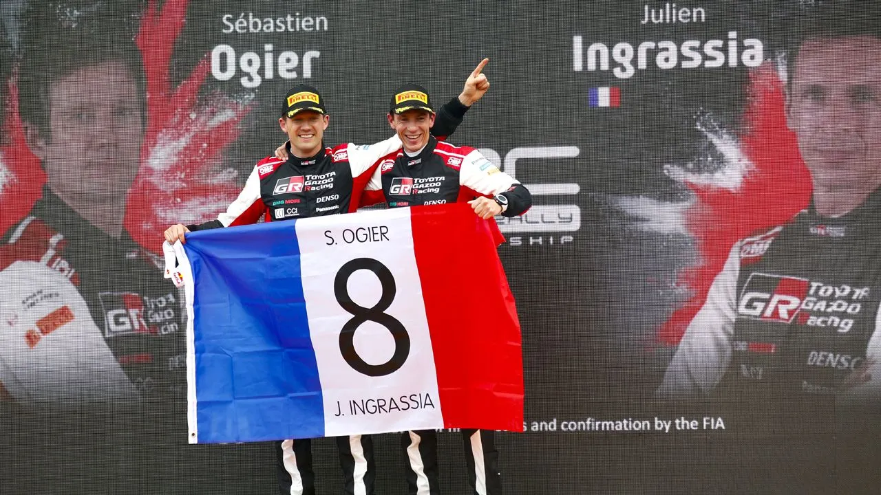 WRC 2021 Rally Italy Sebastien Ogier Julien Ingrassia Are Eight Time World Champions