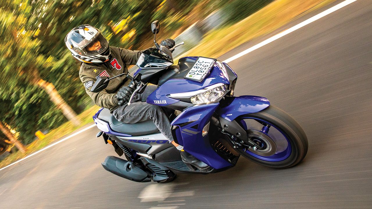 Yamaha Aerox 155 Motion Shot1