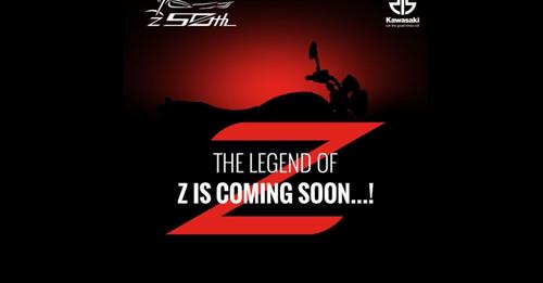 Kawasaki Z650 RS Anniversary Edition Teaser