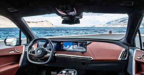 BMW iX cabin