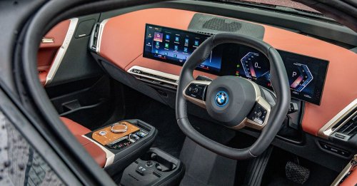 BMW iX interior