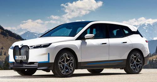 BMW iX left front quarter