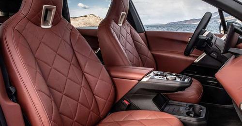 BMW iX red seats