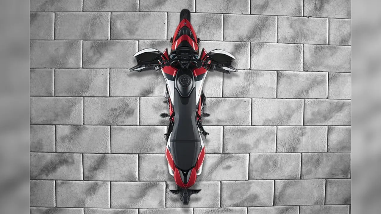 Ducati Hypermotard 950 top view