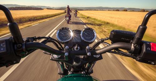 Kawasaki Z650RS instrument cluster