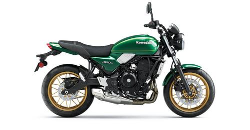 Kawasaki Z650RS right profile green bodypaint