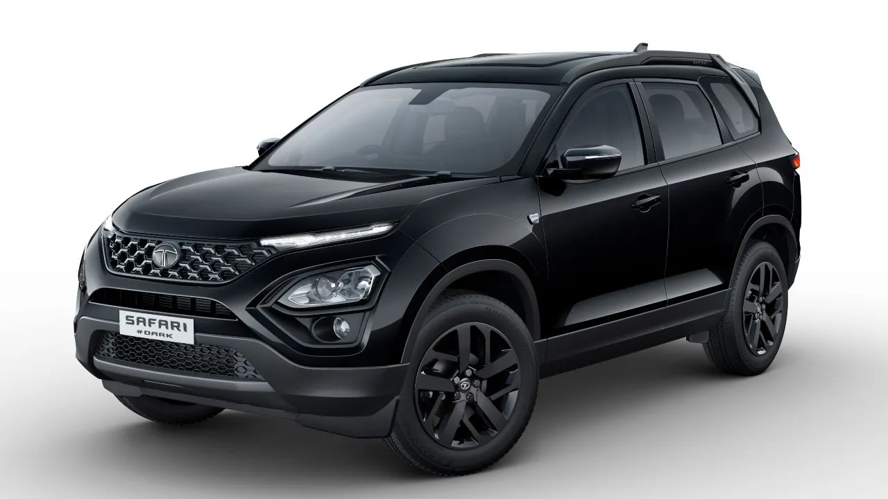 Tata Safari Dark Edition Front Tata Safari Dark Edition Front
