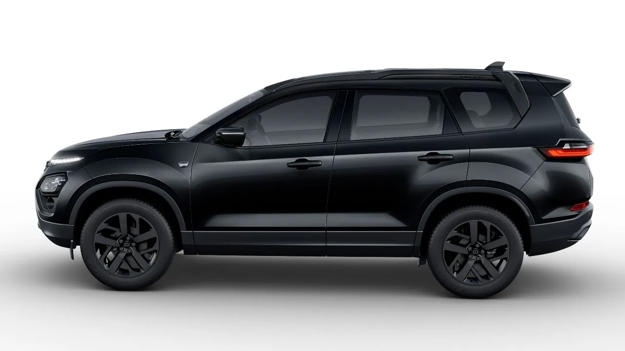 Tata Safari Dark Edition Side Profile