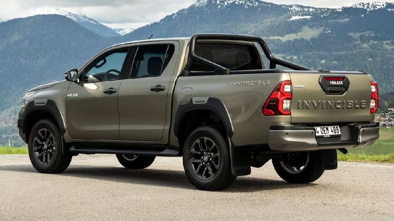 Toyota Hilux Invincible Rear Three Quarter