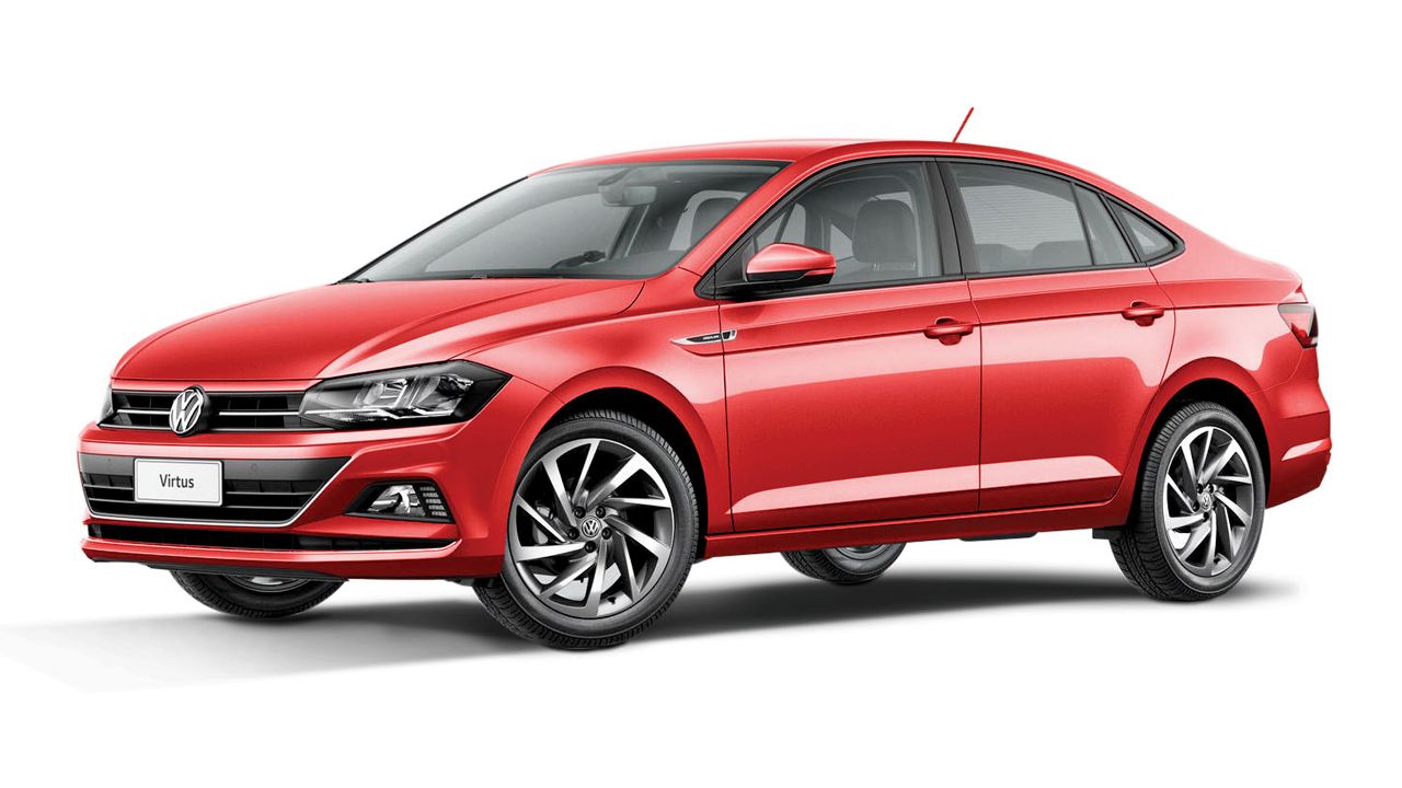 Volkswagen Virtus Studio Shot