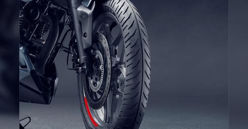 Bajaj Pulsar N250 Front Tyre View