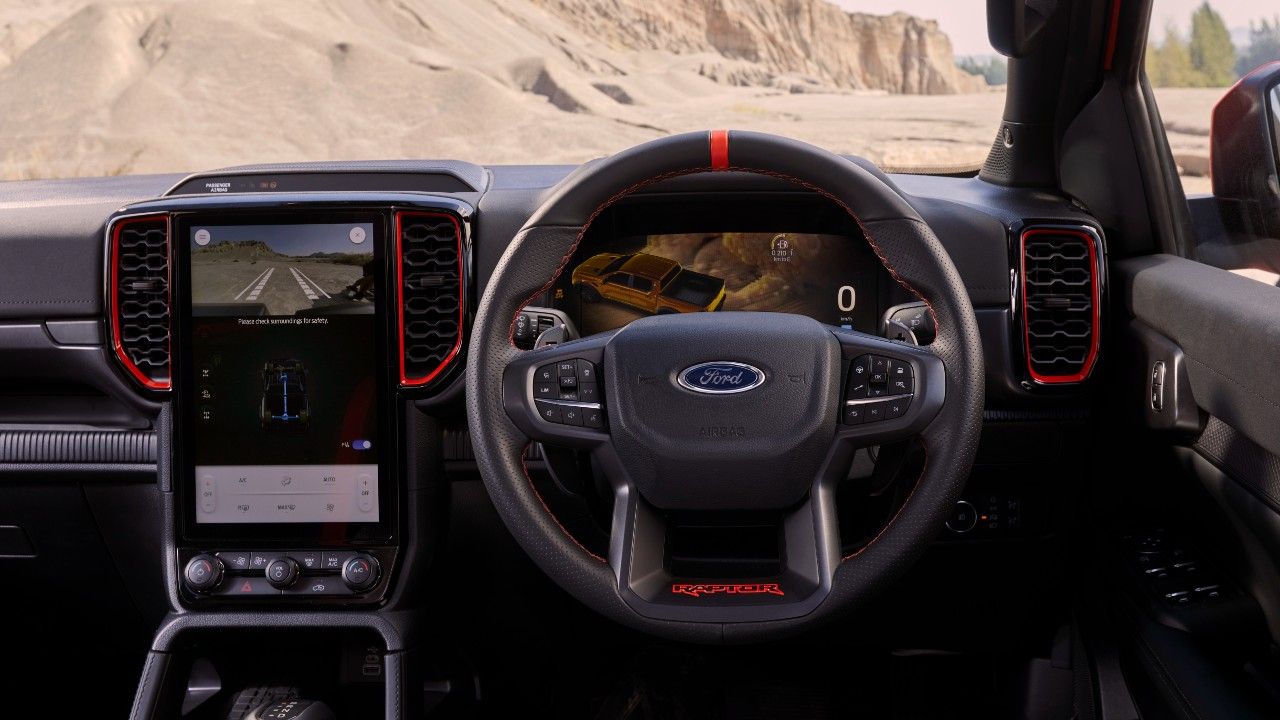 Ford Ranger Raptor Interior