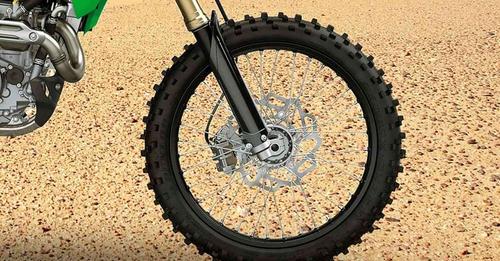 Kawasaki KX450 Front Tyre View