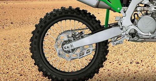 Kawasaki KX450 Rear Tyre View