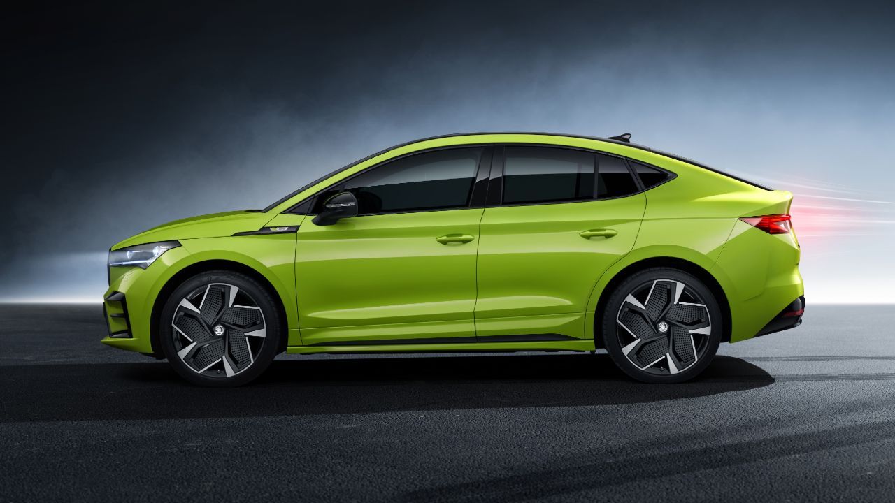 SKODA ENYAQ COUPE RS IV Side Static