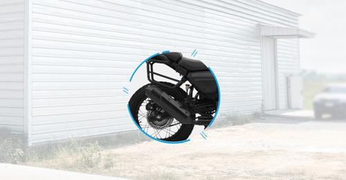 Yezdi Adventure Exhaust View