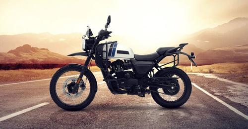 Yezdi Adventure Left Side View 2