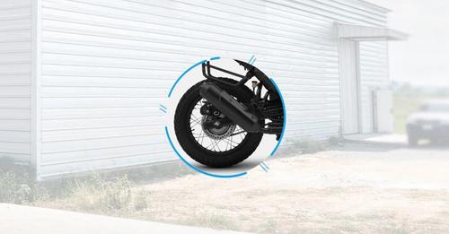 Yezdi Adventure Rear Tyre View