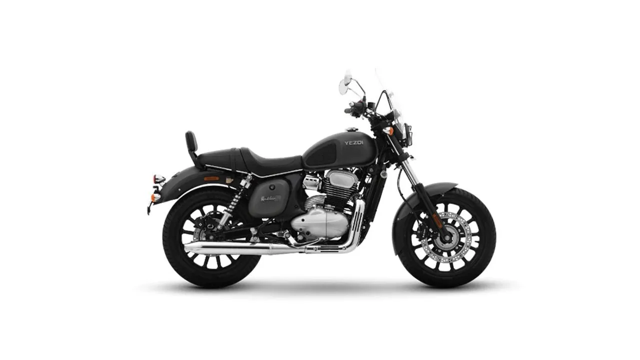 Yezdi Roadster Right Side view Smoke Grey