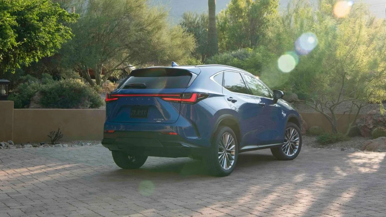 2022 Lexus NX 350h Rear Side