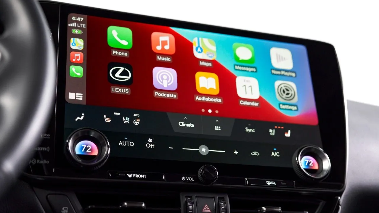 2022 Lexus NX 350h Screen