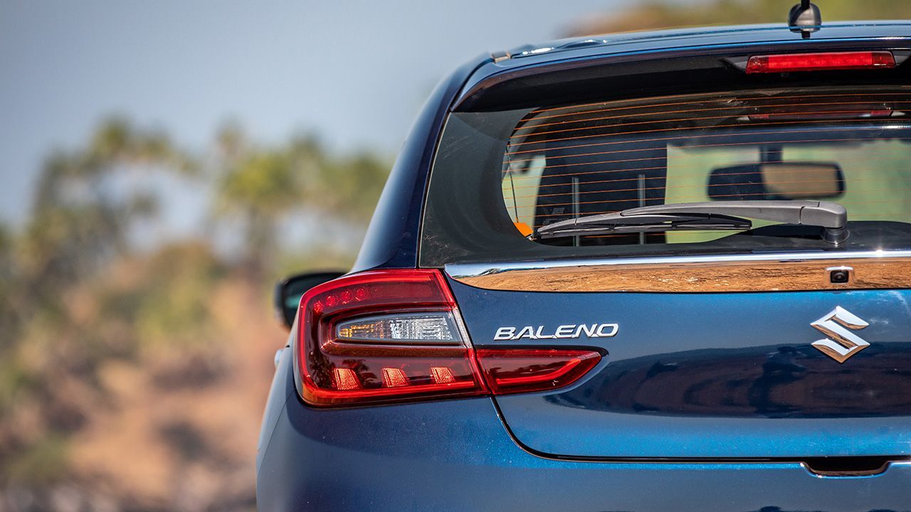 2022 Maruti Suzuki Baleno LED tail lamp1
