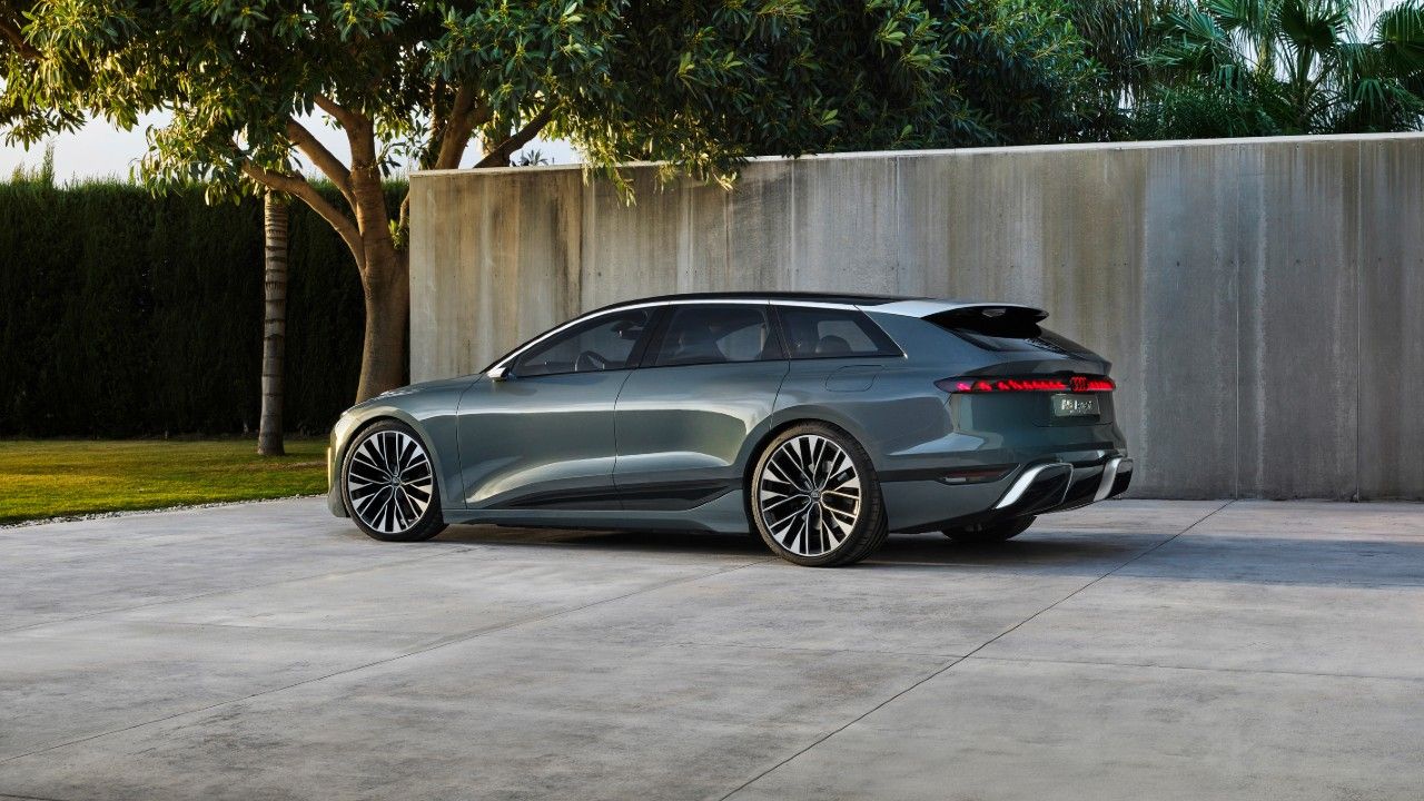 Audi A6 Avant Etron Rear Side