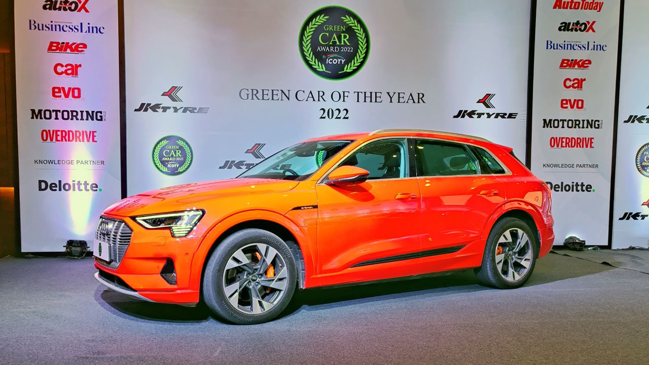 Audi E Tron At ICOTY 2022 Awards