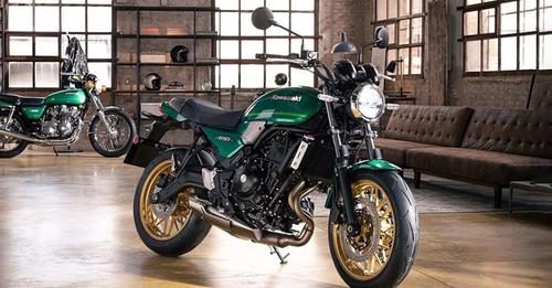 Kawasaki Z650RS Front Right View