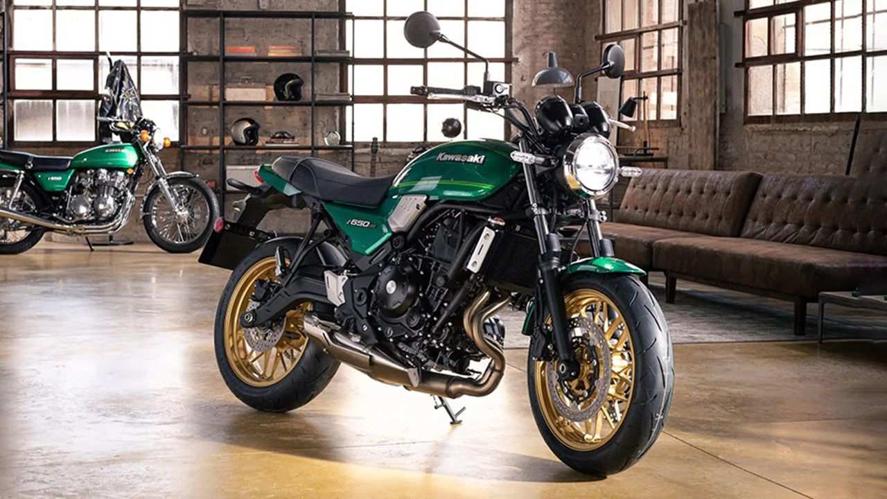 Kawasaki Z650RS Front Right View