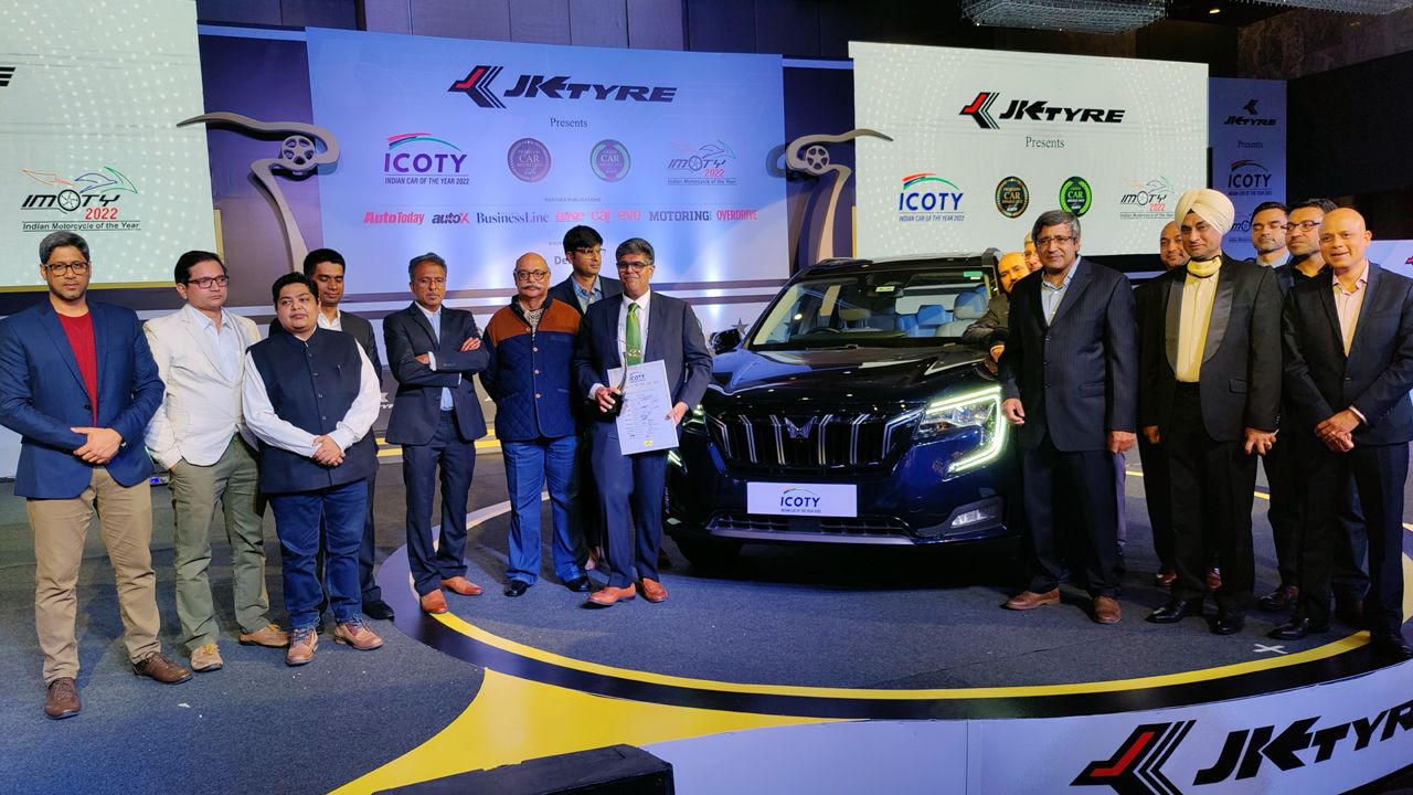 Mahindra XUV700 At ICOTY 2022 2
