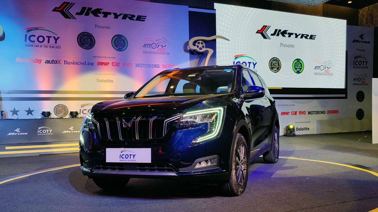 Mahindra XUV700 At ICOTY 2022