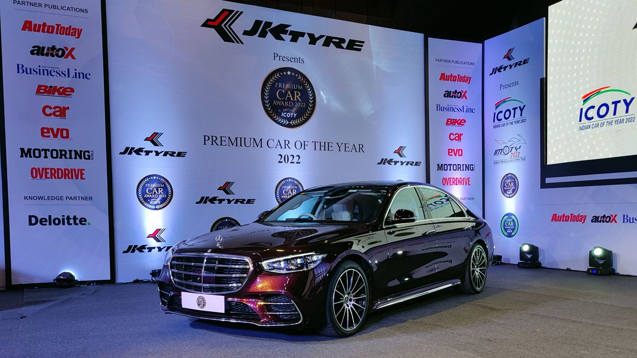 Mercedes Benz S Class At ICOTY 2022 Awards