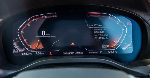 2022 BMW X3 Facelift Instrument Cluster