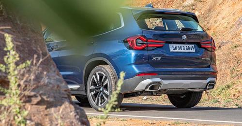 2022 BMW X3 Facelift Rear Static