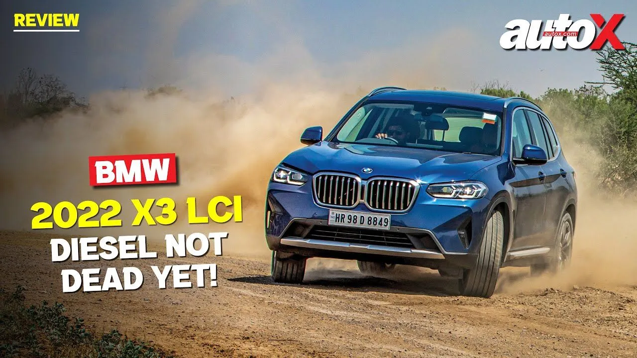 2022 BMW X3 LCI Diesel Review First Drive AutoX