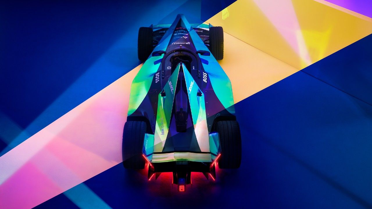 Formula E Gen 3 Rear Top Angle